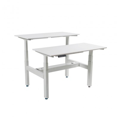 Office Coffee Computer Desk Manual Height Hight Table Leg Adjustable Side Laptop Table