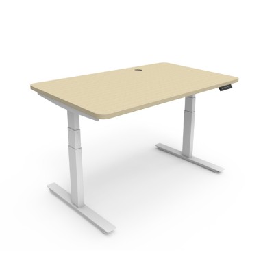 Electric Stand Up Design Aluminium Office laptop Computer Height Adjustable Table