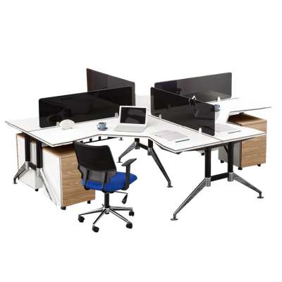 fashion wooden office table modern design workstation desk