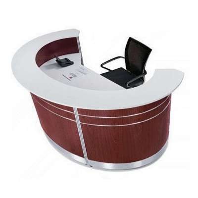 Fitness Center Or Information Office Designer Semi Circle Reception Desk