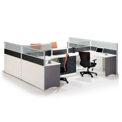 office furniture 4 person cubicle workstation wall partition design